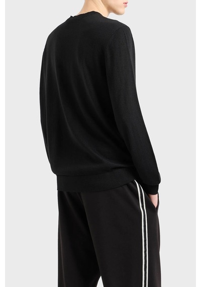 Armani Exchange Erkek Kazak 8nzm5a Zm1yz 1200 Siyah Siyah