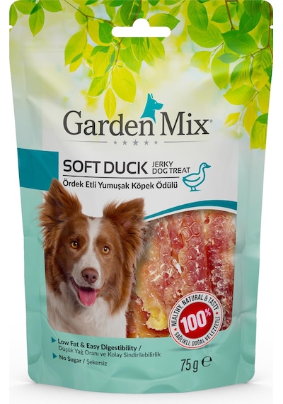 Garden Mix Ördek Etli Yumuşak Köpek Ödülü 75 Gr 75 Gr