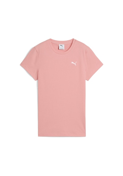 Puma 68502118 Ess Elevated Tee Kadın Spor Tişört Pembe