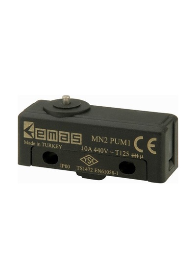 Emas Mn2pum1 Metal İnce Pimli 1co Mn2 Serisi Plastik Mini Switch