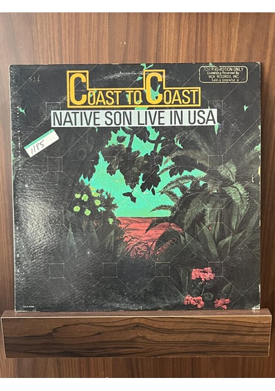 Native Son - Coast To Coast Live In Usa , 1982 Lp Fusion