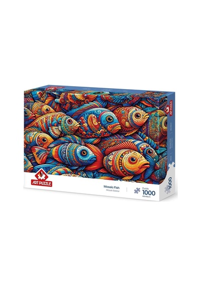 Mozaik Balıklar 1000 Parça Puzzle