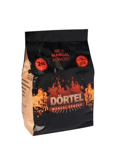 5 Adet Dörtel Mangal Kömürü Craft 2 Kg