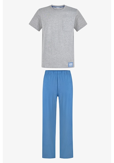 Penti Erkek Renkli Stone Calm Pijama Takımı