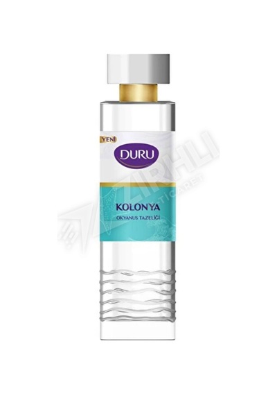 3 Adet Duru Kolonya Cam Şişe Okyanus 200 Ml