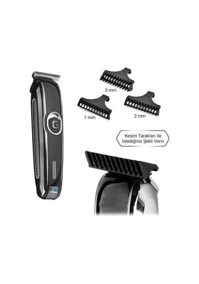 Rd-6050 Lazer Epilasyon Öncesi Saç Sakal Ense Tıraş Makinesi T Bıçaklı Tüm Vücut 0 Traş Aleti