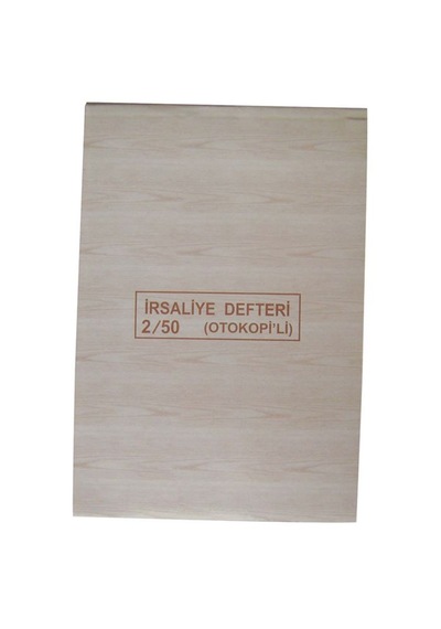 Dilman İrsaliye 2/50 3 N Otokopili- 9 Adet