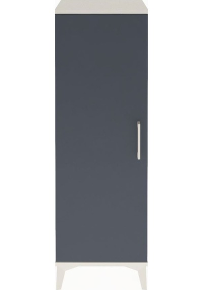 Arges Dolap Tek Raflı Tek Kapaklı Tek Askılı 44x30x134 Antrasit-antrasit Aytası Arges Dolap Tek Raflı Tek Kapaklı Tek Askılı 44x30x134 Antrasit-antrasit Aytası