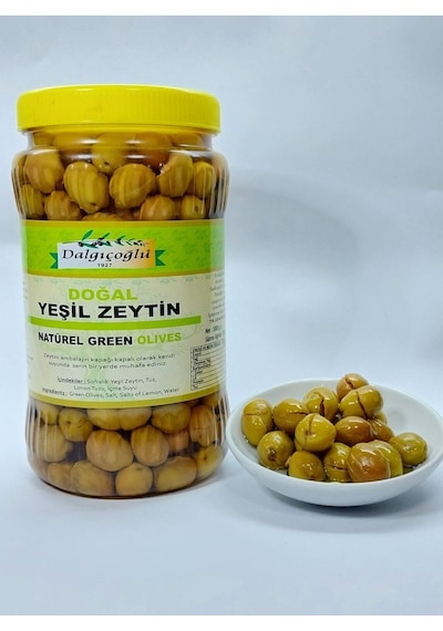 Dalgıçoğlu Taze Kırma Ayvalık Yeşil Zeytin 750  G
