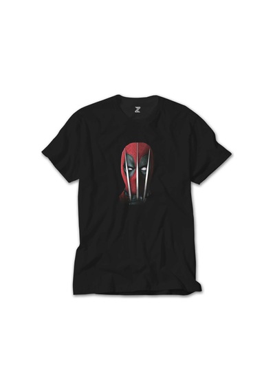 Deadpool Claw Siyah Tişört Siyah
