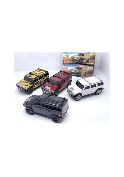 Ws-590 Hummer Oto Tasarımlı Bluetooth Hoparlör Sd Kart Usb Fm Radyolu Kablosuz Speaker