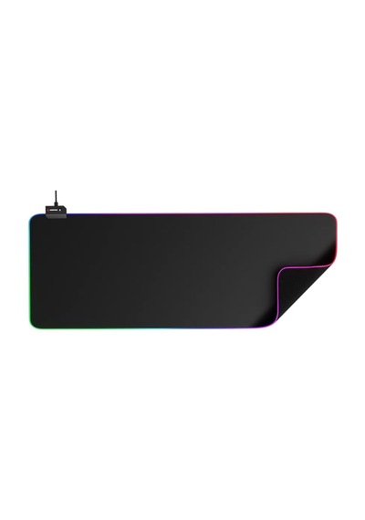 Mp22 Rgb Led'li Gaming Mouse Pad Xl Mouse Pad Tam Boy, 300x800x3 Mm, Siyah