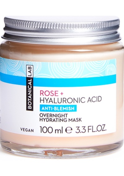 Botanical Lab Gül Hyaluronik Asit Nemlendirici Gece Maskesi 100 ML