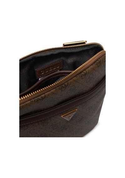 Guess Milano Erkek Çapraz Askılı Çanta Hmevzlp2223 Kahve