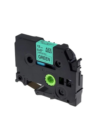 Pp Brother Aze-211 P-Touch Muadili Yeşil Etiket 12 MM Tze-211