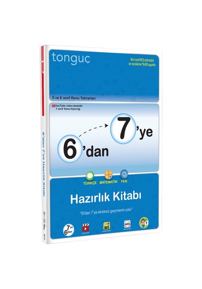 Guvenkitap-Tonguç Yayınları 6'Dan 7'Ye Hazırlık Kitabı
