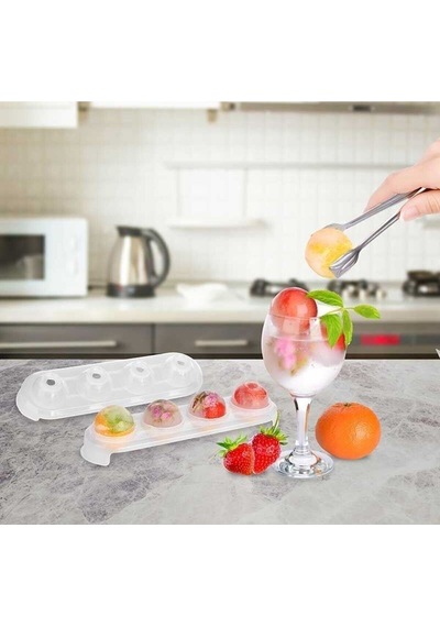 Iceon Yuvarlak Buzluk Kokteyl Buzluğu Büyük Buzluk 26 Cm Plastik Tr Evet Plastik Diğer