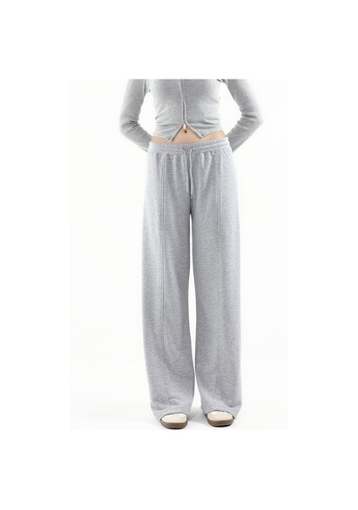Hiccup Geniş Jogger Pantolon Açık Gri
