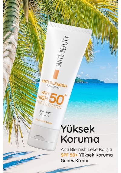 Blemish Spf 50 Yüksek Korumalı Leke Karşıtı Güneş Kremi