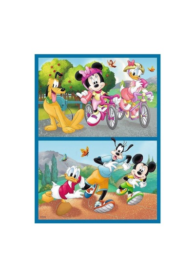 Puzzle-93344 2ın1 Disney Puzzle -trefl Standart