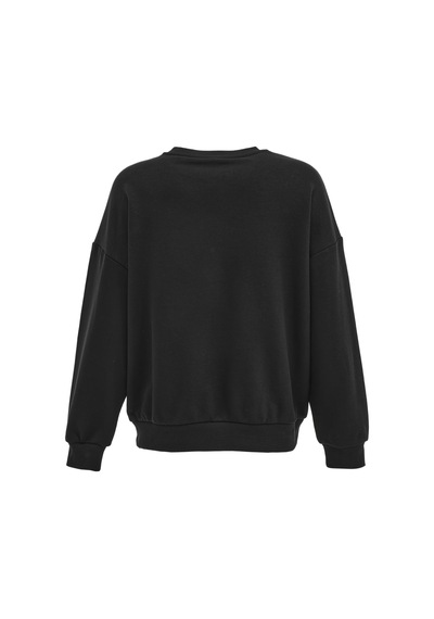 Reebok New Id Reg Crew Siyah Kadın Sweatshirt 000000000102042894 Siyah