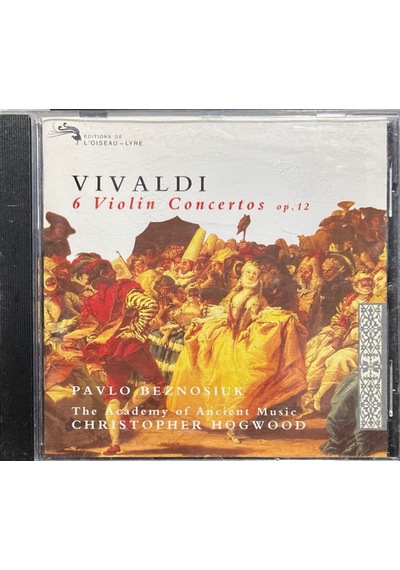Plak Değildir Cd Dir Cd Vivaldi 6 Violin Concertos Op.12 Cd