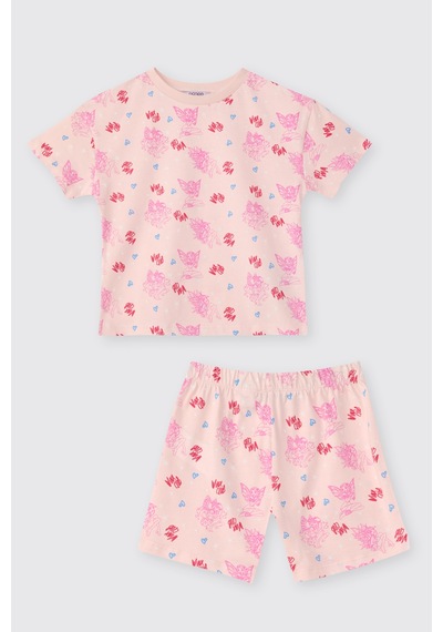 Panço Winx Club Kız Çocuk Stella Pembe Pijama Takımı 2611gk39009
