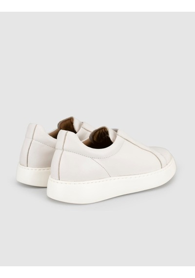 Lastik Detaylı Günlük Sneaker Ayakkabı Beyaz
