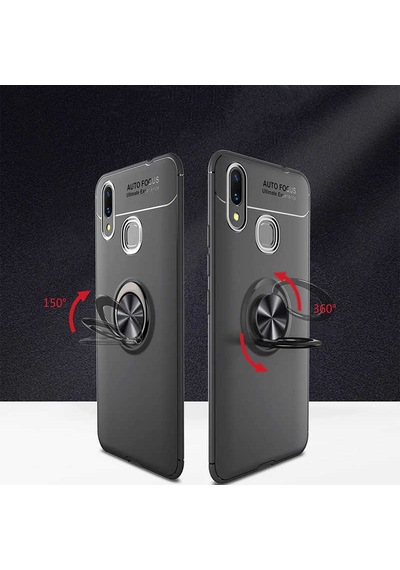 Samsung Uyumlu Galaxy A10s Kılıf Zore Ravel Silikon Kapak Mavi