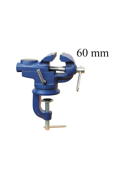 Büyük Boy 60 MM Örslü Masaya Monte Etmeli Portatif Mengene