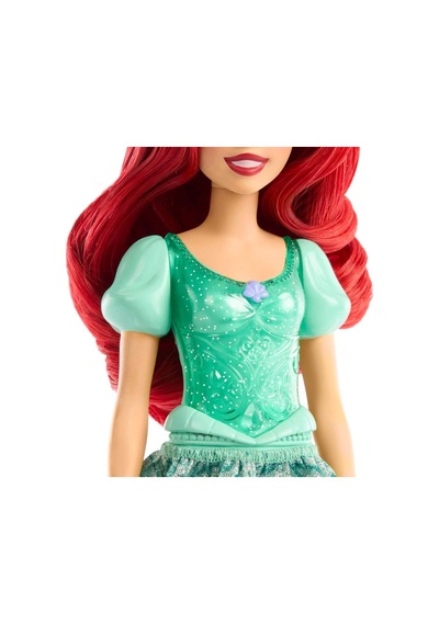 Ariel Model Bebek Kız Çocuklar İçin Parıltılı Kıyafet Ve Aksesuarlarla Disney Prenses