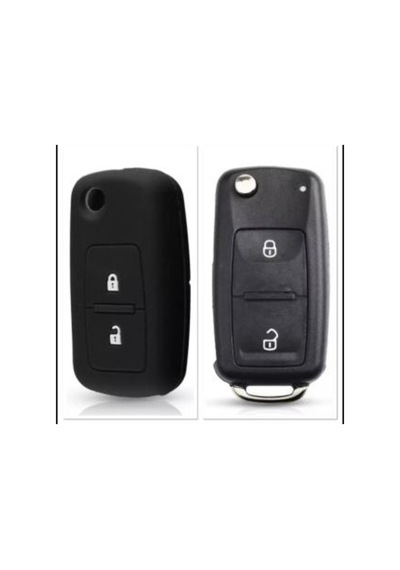 Jetta Ibiza Polo Octiva Tiguan Leon 2 Tuşlu Model Silikon Anahtar (531528424)