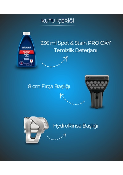 Bissell Spotclean Plus Halı Koltuk Yıkama ve Leke Çıkarma Makinesi