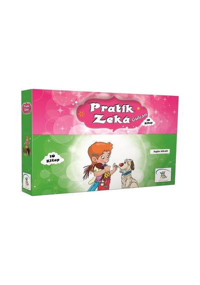 Pratik Zeka Gülcan Serisi Seti-10 Kitap Takım - Aygün Aslan - 5 Renk Yayınları