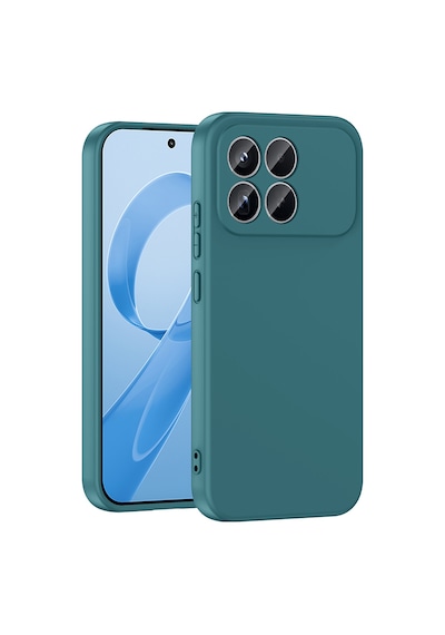 Xiaomi Poco F8 Pro Kılıf Yumuşak Silikon Kamera Korumalı Lansman Pazarplus Lacivert