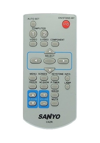 Sanyo Projektör Projeksiyon Uzaktan Kumandası Plc-Xu355A Plc-Xu30