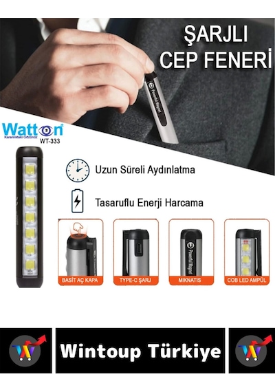 Profesyonel Kamp Avcı Güvenlik Okul Deprem 4 Modda Aydınlatma Güçlü Işık Mini El Feneri Çok Renkli