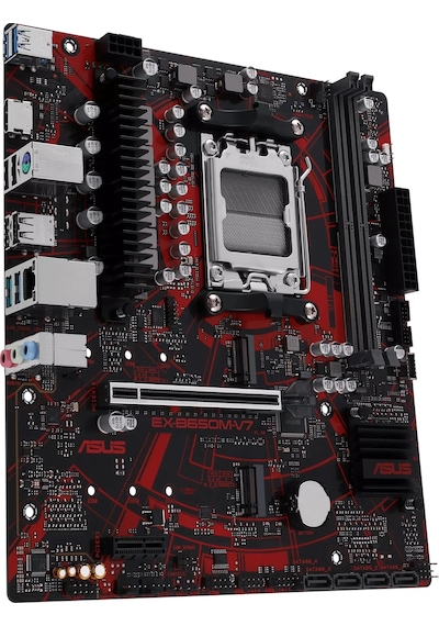 Asus EX-B650M-V7 AMD B650 8000 MHz (OC) DDR5 Soket AM5 mATX Anakart