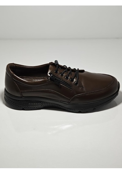 Cem Pekşen Maggy Bk7011f Kadın Günlük Deri Comfort Ayakkabı Kahve