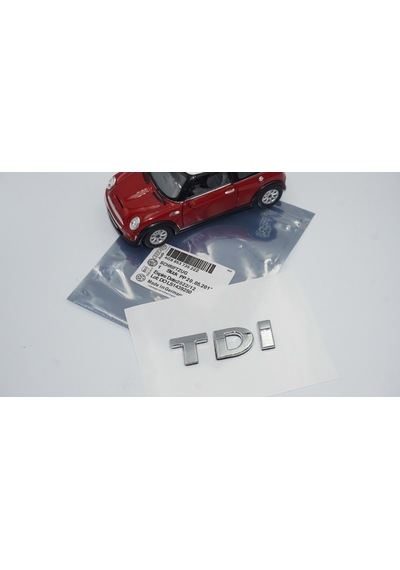 Audi Tdi Bagaj Krom Abs 3M 3D Yazı Logo Arma