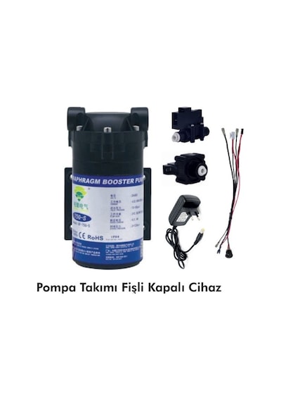 Evora Fişli Kapalı Cihaz Su Arıtma Cihazı Pompa Takımı