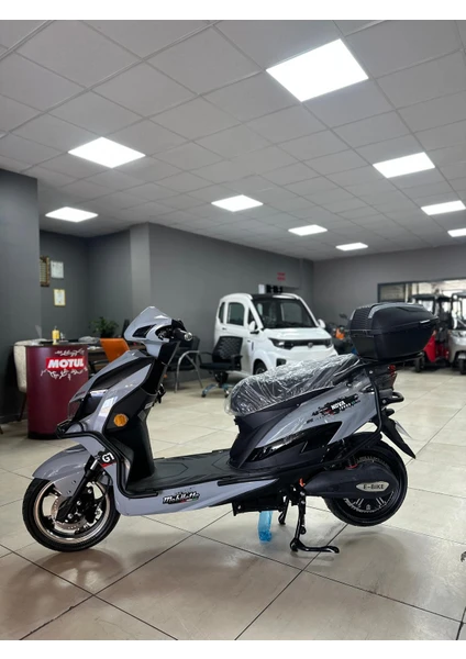 Mobilette Nova 10000 GT 2024 Elektirikli Motosiklet Gri