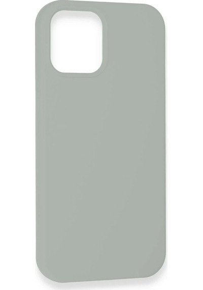 Ilkeshop Newface Apple iPhone Uyumlu 12 Pro Kılıf Lansman Legant Silikon - Açık Gri