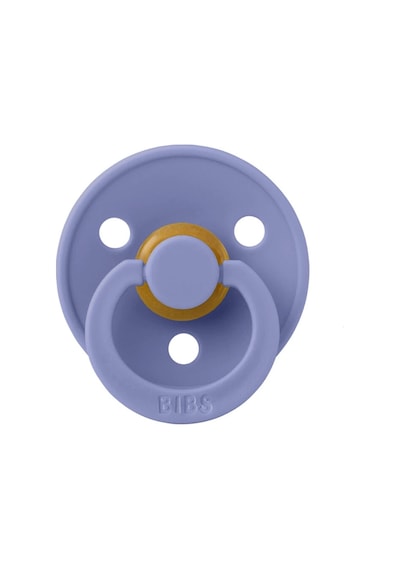 Bibs Colour Kauçuk Emzik 0-6 Ay Peri Peri Mor