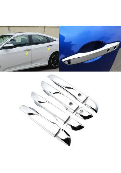 Honda Civic 2016 Sonrası Kapı Kolu Abs Krom