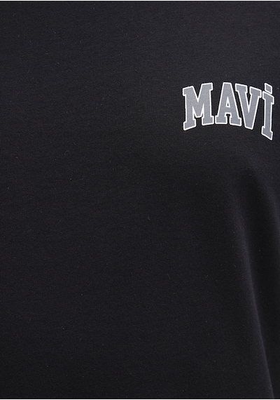 Mavi - Mavi Logo Baskılı Siyah Tişört 0611714-900 Siyah