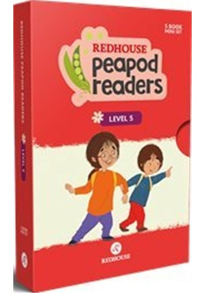 Redhouse Peapod Readers İngilizce Hikaye Seti 5 - Kutulu Başlangıç: Beginner - A1- Redhouse Yayınları