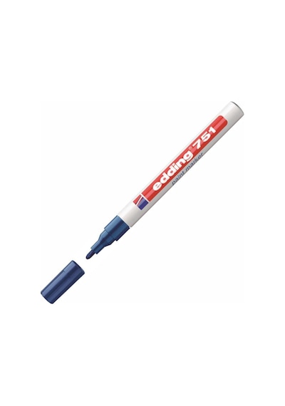 Kayakirtasiye Edding 751-03 Mavi Marker Kalemleri