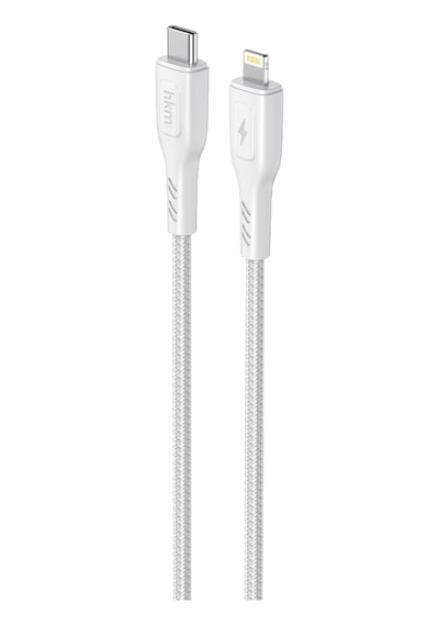 Knit 30W Hızlı Şarj Destekli Type-C To Lightning Şarj Ve Data Aktarım Kablosu 1 Metre Beyaz
