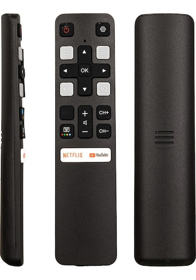 Tcl Rc 802v - Fnr1 - Htc120 Ses Komutsuz Lcd Led Tv Kumanda